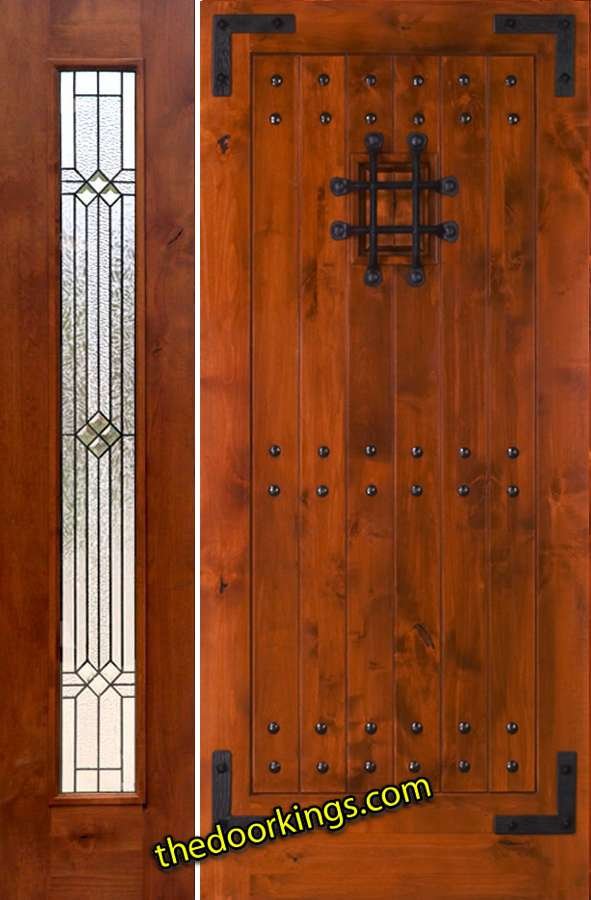 sw70 knotty alder with one builder patina sidelite